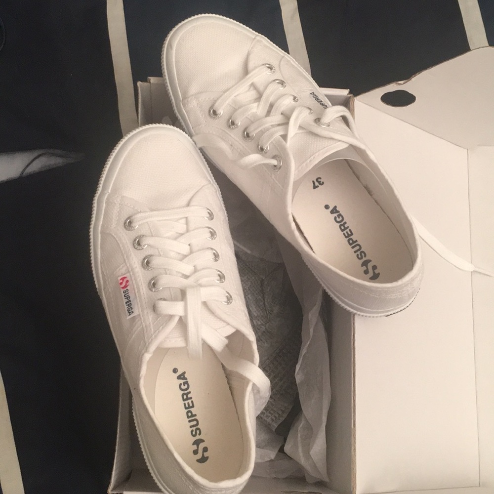 Superga (white, brand new)